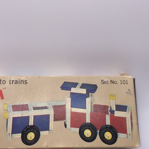 Tupper Toys Build-O-Fun Building Set 101 Tupperware Vintage 1965 - Picture 4 of 13